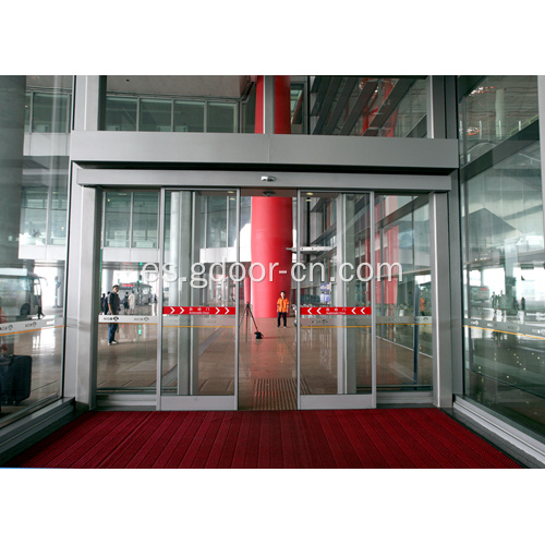 Slimline automático puertas correderas para edificios de oficinas